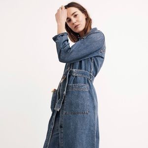 Madewell Denim Duster Coat